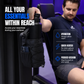 🧲Magnetic Gym Organiser Bag – 9kg Tested Hold, Bottle & Phone Storage with Crossbody Strap