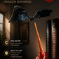 🔥 50% OFF – LIMITED TIME 🐉 Dragon Flame Book Nook – Flying Dragon Bookshelf Ornament for Book Lovers