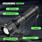 🔦 USB-Rechargeable Zoomable Flashlight
