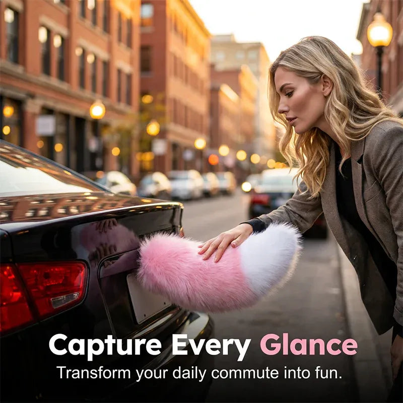 Remote-Control Plush Car Tail – product image