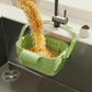 🥦50% OFF!🍅Collapsible Faucet-Hanging Sink Strainer Basket 🧺, Stainless Steel Kitchen Accessories 🍳