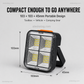 ☀️ Solar Rechargeable LED Work Light