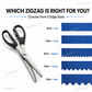 🥳2026 HOT SALE💞50K+ SOLD!✨  DIY Serrated Sewing Scissors – Precise and Easy to Use