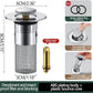 Pop-Up Sink Drain Filter – product image
