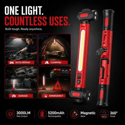 Rechargeable Magnetic LED Work Light – product image