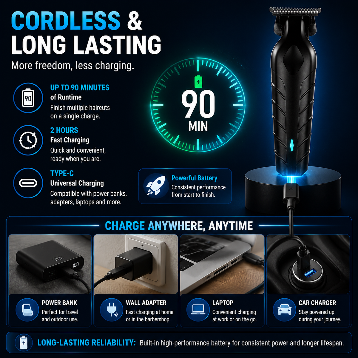Cordless Hair Clipper – product image