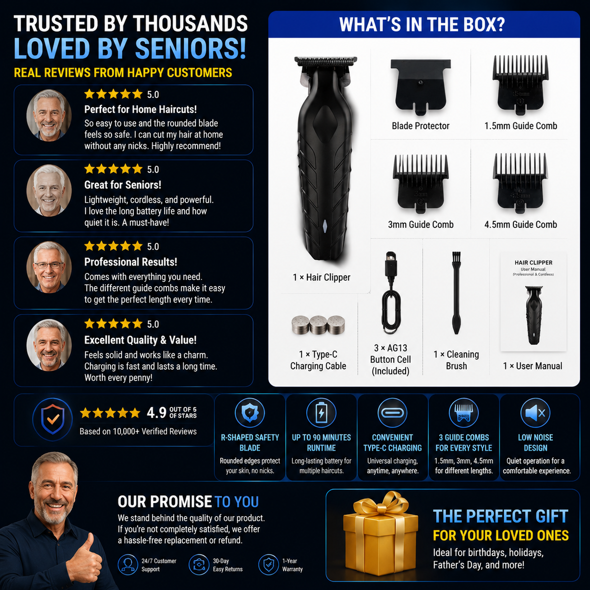 Cordless Hair Clipper – product image