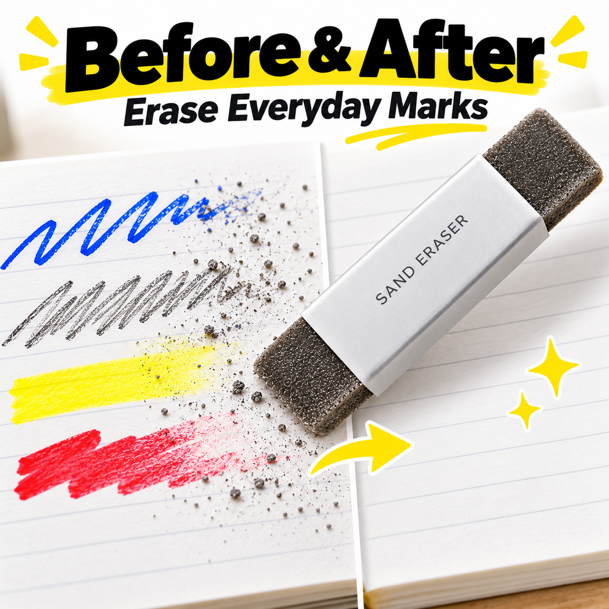 Abrasive Eraser for Pen and Pencil Marks – product image