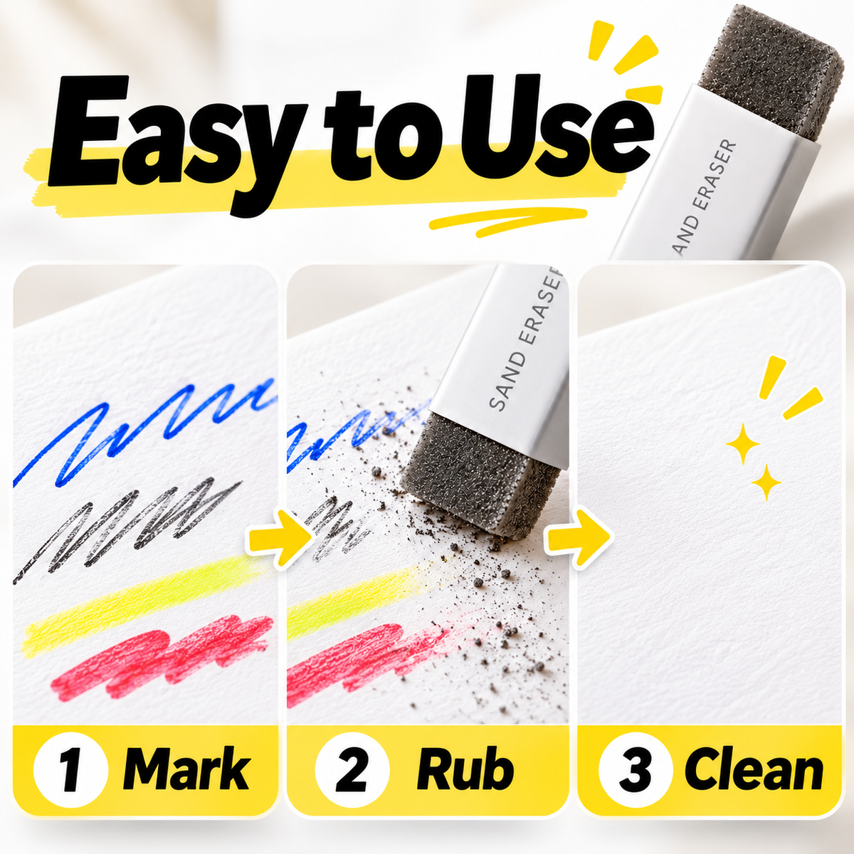Abrasive Eraser for Pen and Pencil Marks – product image