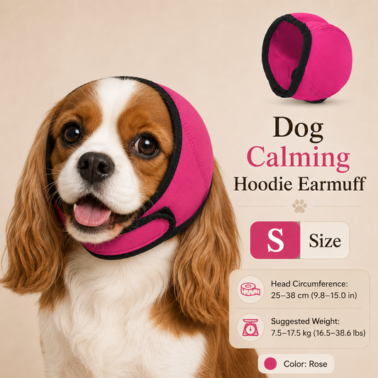 🐶 Dog Calming Ear Wrap for Noisy Moments🌩️ A Soft-Fitting Ear Cover for Your Dog’s Comfort🛁 Keep Your Dog’s Ears Covered During Grooming & Bath Time