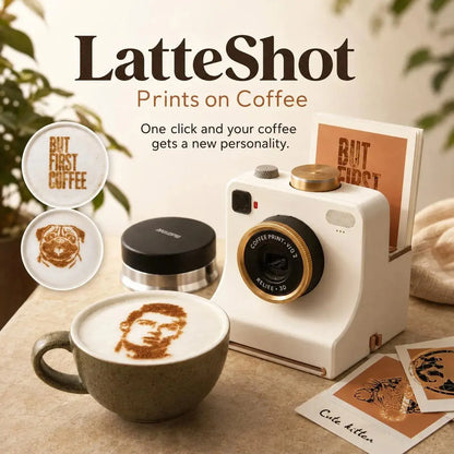 Mechanical Latte Art Powder Stamper – product image