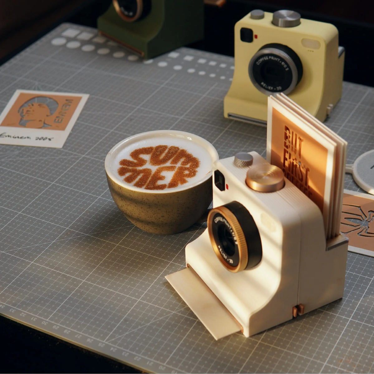 Mechanical Latte Art Powder Stamper – product image