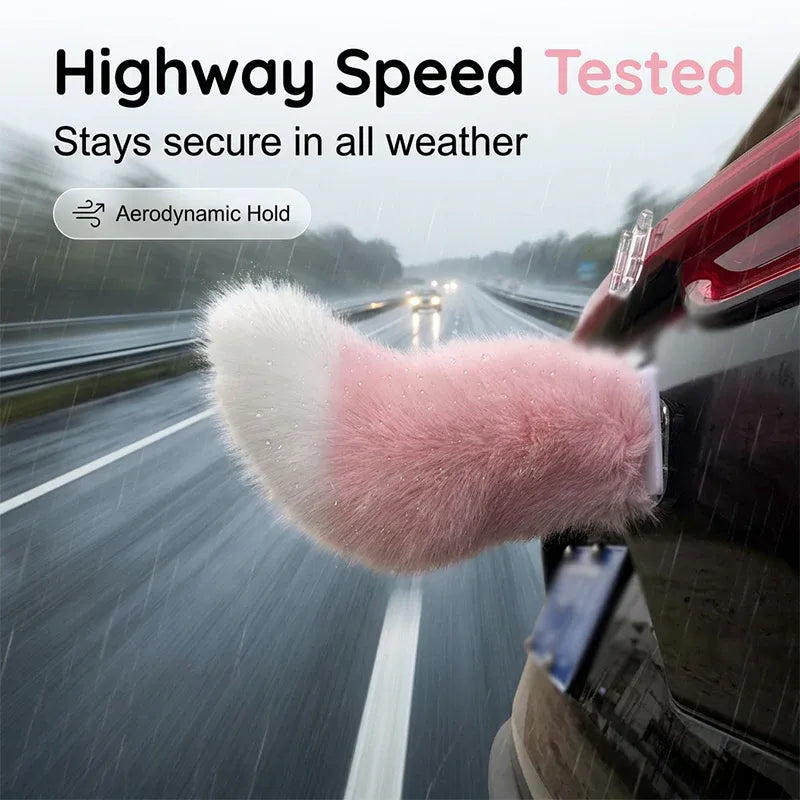 Remote-Control Plush Car Tail – product image