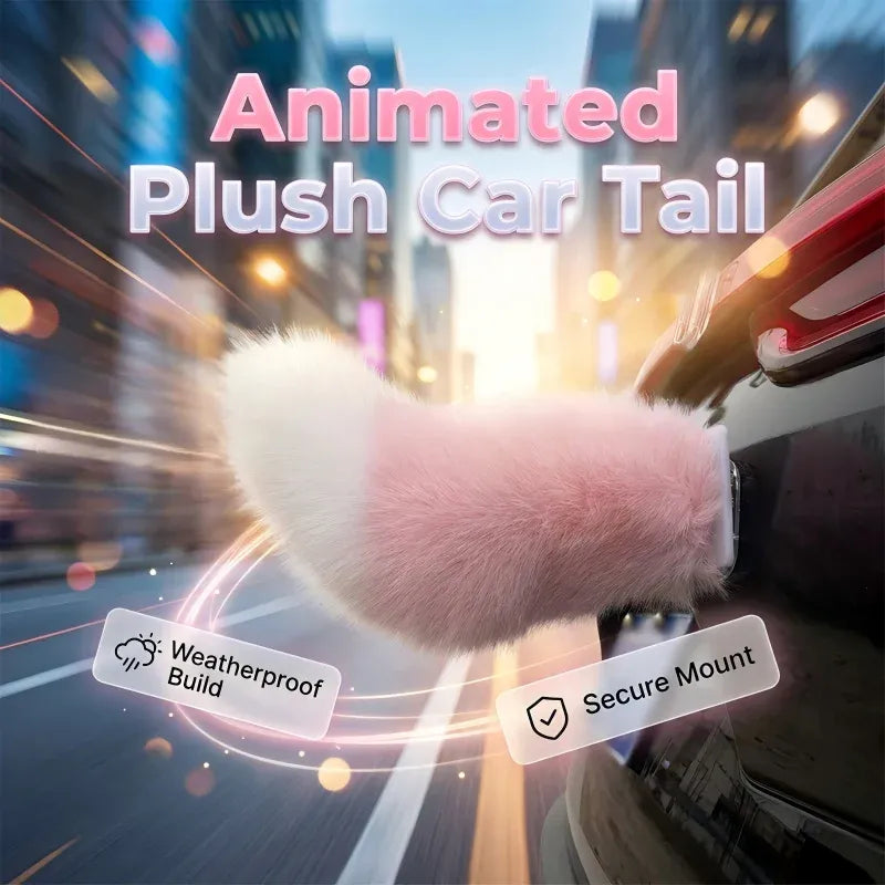 Remote-Control Plush Car Tail – product image
