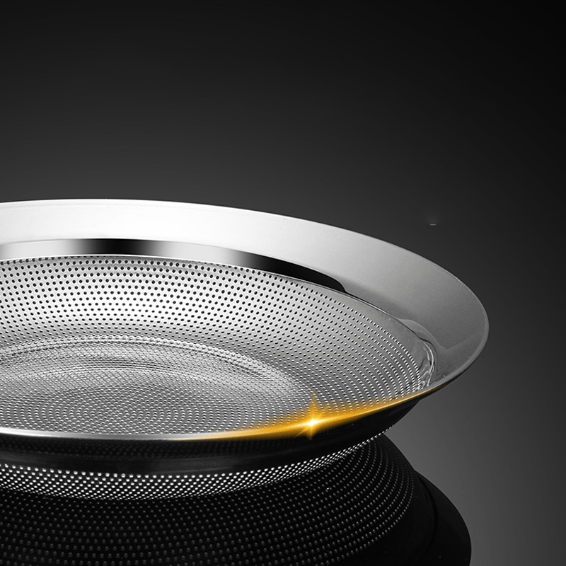 Fine-Mesh Stainless Steel Colander – product image