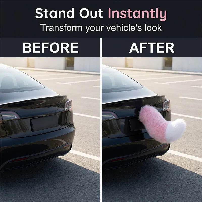 Remote-Control Plush Car Tail – product image