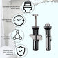 Stainless Steel Toilet Seat Fixing Kit – product image