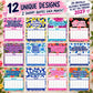 2027 Sweary Humor Wall Calendar – product image