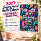 2027 Sweary Humor Wall Calendar – product image