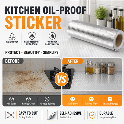 ✂️ Cut-to-Fit Aluminum Foil Liner for Walls & Cabinets