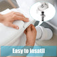 Stainless Steel Toilet Seat Fixing Kit – product image