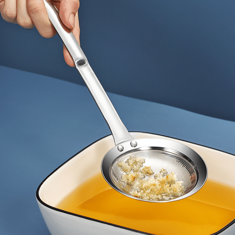 Fine-Mesh Stainless Steel Colander – product image