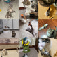 Suction Cup Handheld Cat Feather Toys