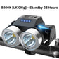Portable Dual-Head LED Bike Light – product image