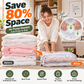 ⏳LAST DAY SALE ONLY !🏆🧳No‑Pump Vacuum Storage Bags – Press & seal, no pump needed. Saves 80% space, keeps clothes dry & dust‑free. Perfect for bulky bedding & off‑season gear. 🛏️🗄️