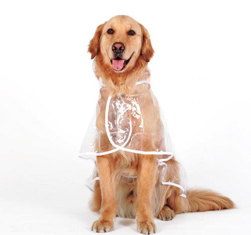 Clear Dog Raincoat – product image