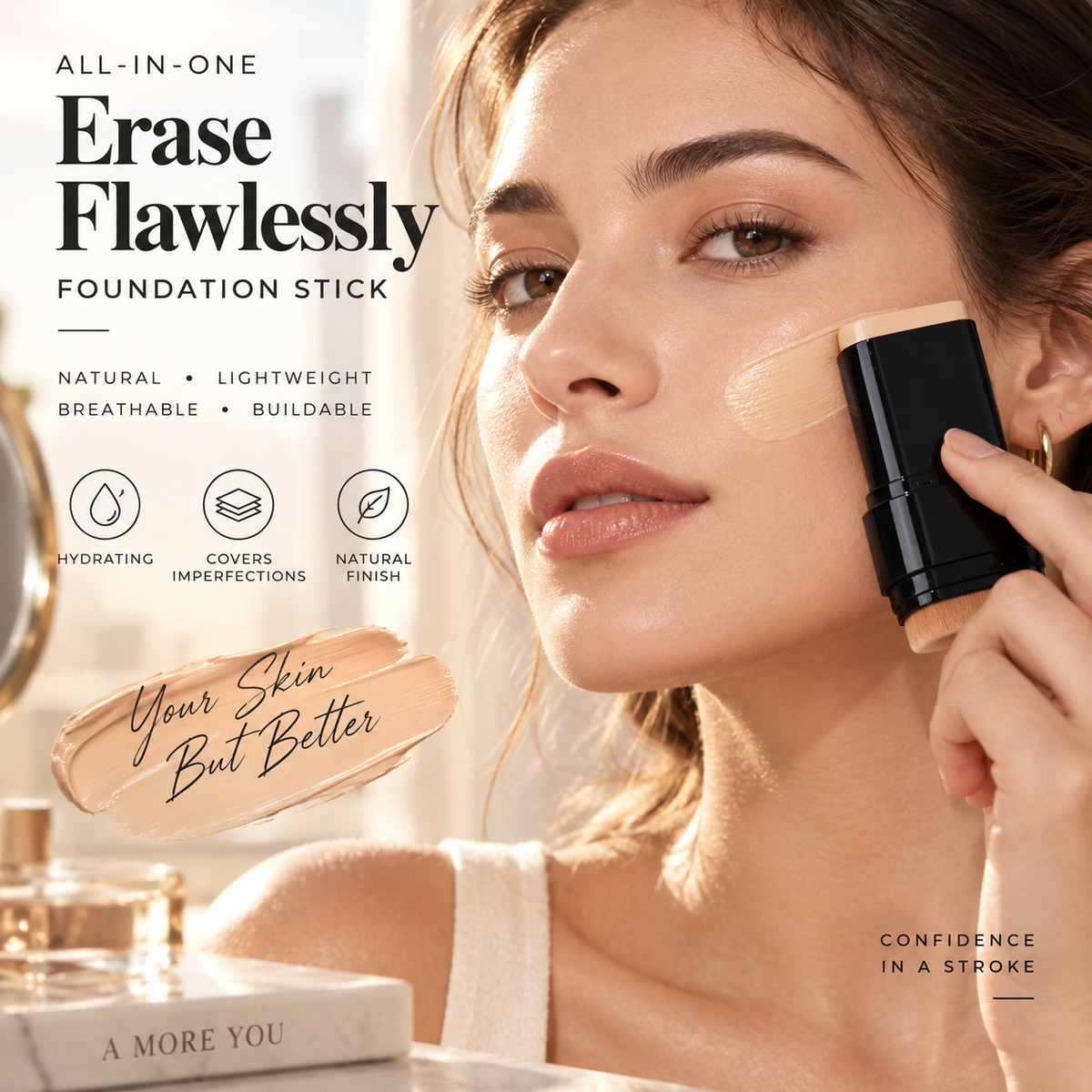 Foundation Stick with Blending Brush – product image