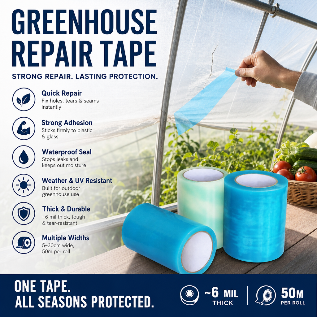 Weather-Resistant Greenhouse Repair Tape – product image