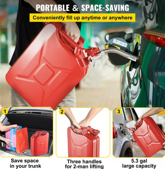 Stainless Steel Jerrycan Pouring Spout – product image