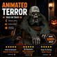 👻 Animated Crawling Halloween Ghost with Light & Sound