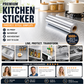 ✂️ Cut-to-Fit Aluminum Foil Liner for Walls & Cabinets