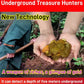 🔍 Handheld Treasure Hunting Metal Detector with Sound & LED Alerts