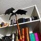🔥 50% OFF – LIMITED TIME 🐉 Dragon Flame Book Nook – Flying Dragon Bookshelf Ornament for Book Lovers
