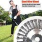🌿 LIMITED-TIME 50% OFF! ✨ Hot Garden Weed Brush Lawn Mower – Steel Wire Blades, 360° Coverage, Break-Proof 🔥