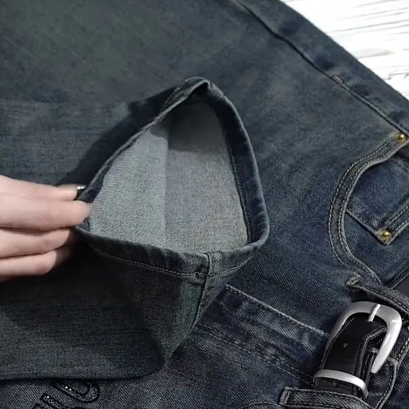 Women’s Versatile Loose Fit Straight Jeans