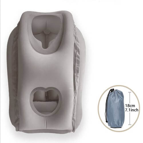 Inflatable Ergonomic Travel Pillow – product image