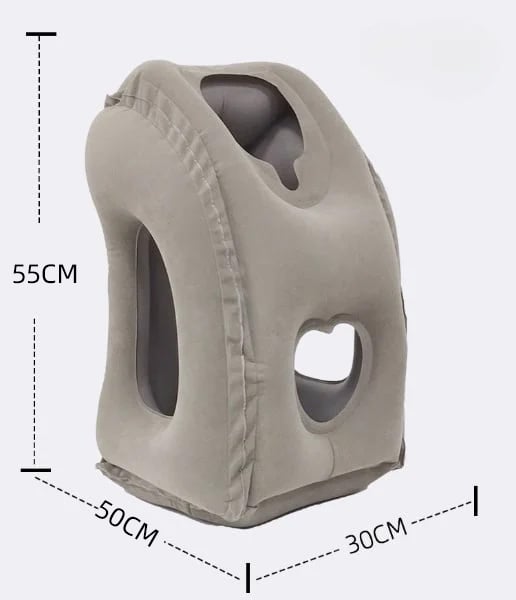 Inflatable Ergonomic Travel Pillow – product image