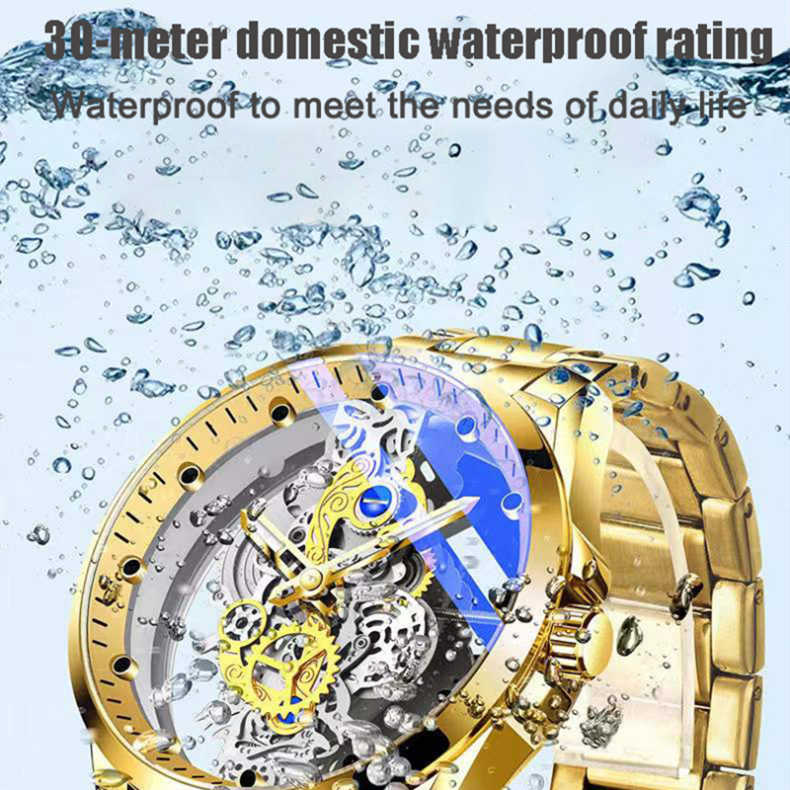 Double-Sided Skeleton Watch – product image