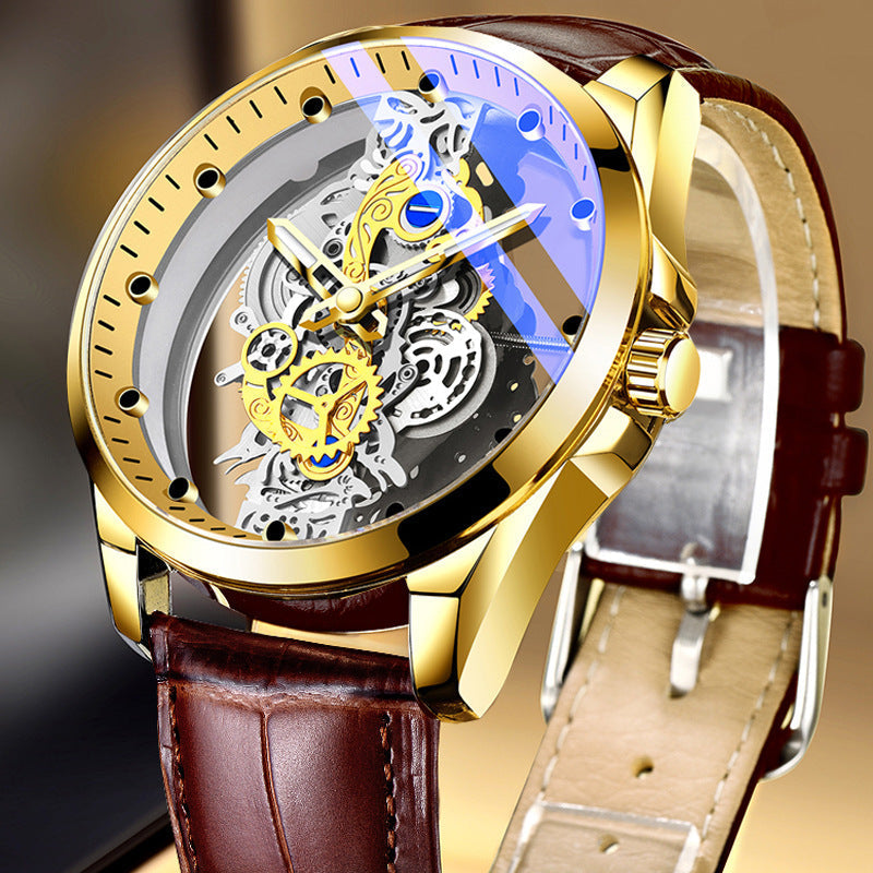 Double-Sided Skeleton Watch – product image