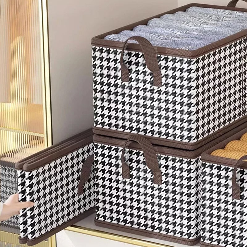 👖 Foldable Jeans Organizer for Closet – Save 60% Space & Find Pants in 1 Second! 🏠