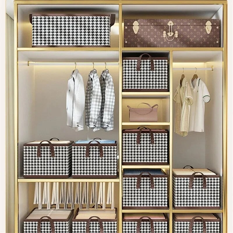 👖 Foldable Jeans Organizer for Closet – Save 60% Space & Find Pants in 1 Second! 🏠