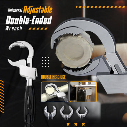 Double-Ended Adjustable Plumbing Wrench – product image
