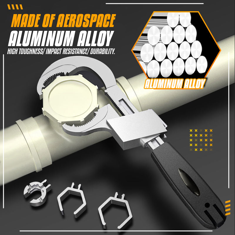 Double-Ended Adjustable Plumbing Wrench – product image