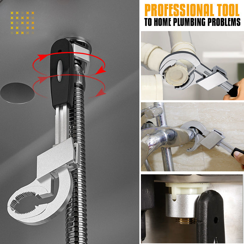 Double-Ended Adjustable Plumbing Wrench – product image