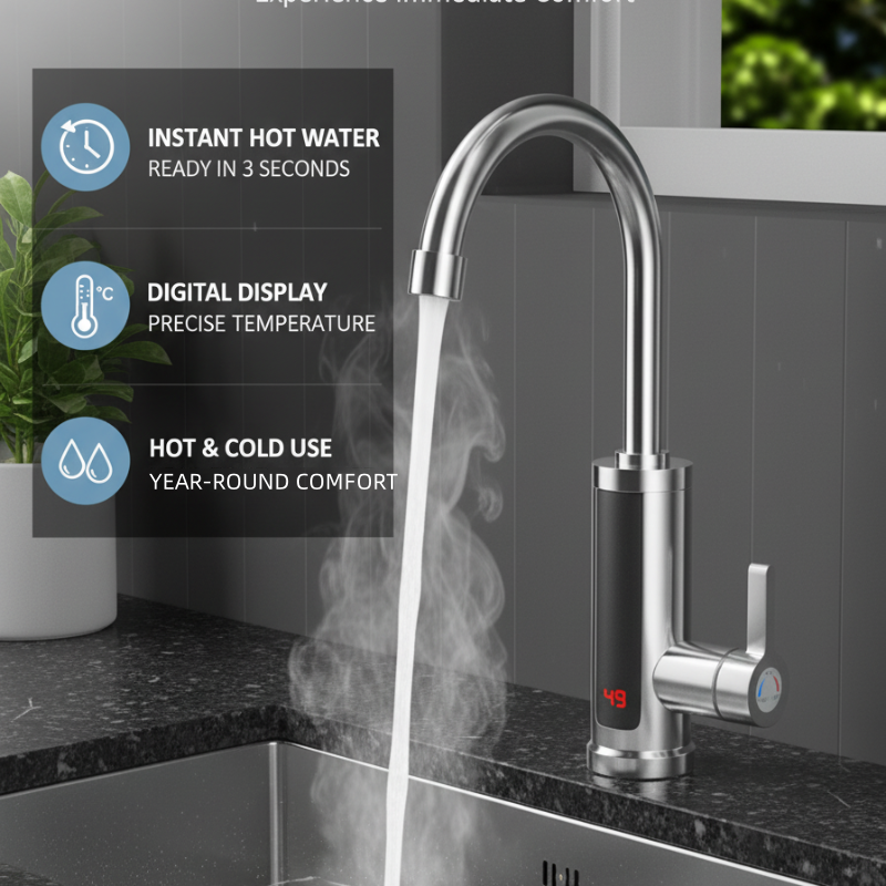 Electric Instant-Heating Faucet – product image