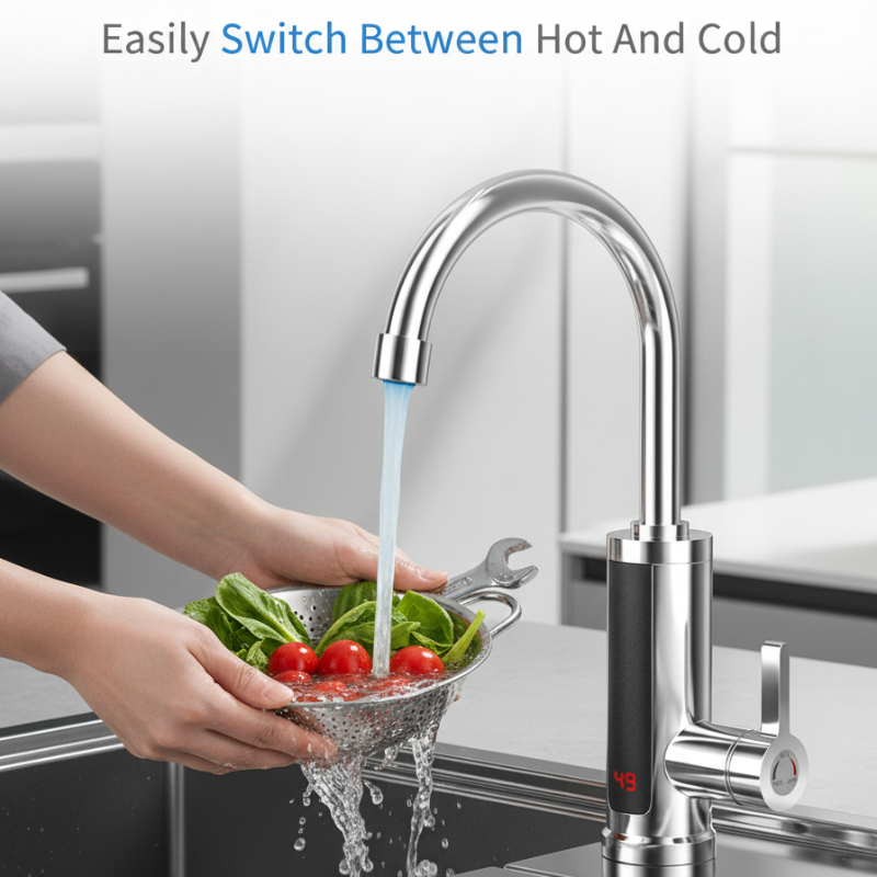Electric Instant-Heating Faucet – product image